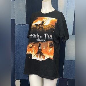 Attack on Titans Ripple Junction Short Sleeve T-Shirt Sz XL